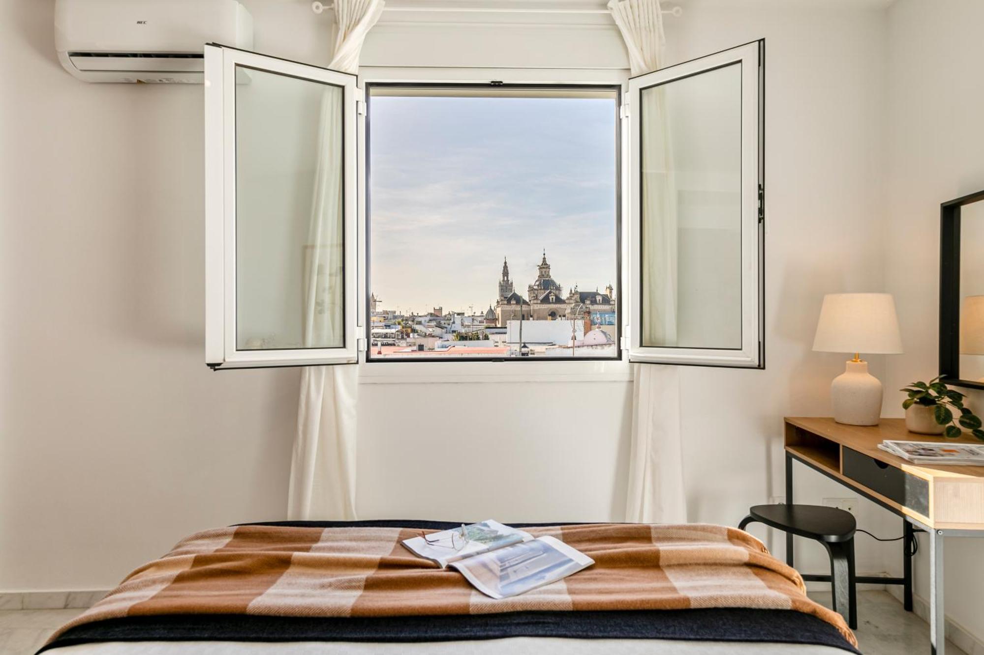 Avanti Las Setas, En El Corazon De Sevilla Y Con Vistas A La Giralda ภายนอก รูปภาพ